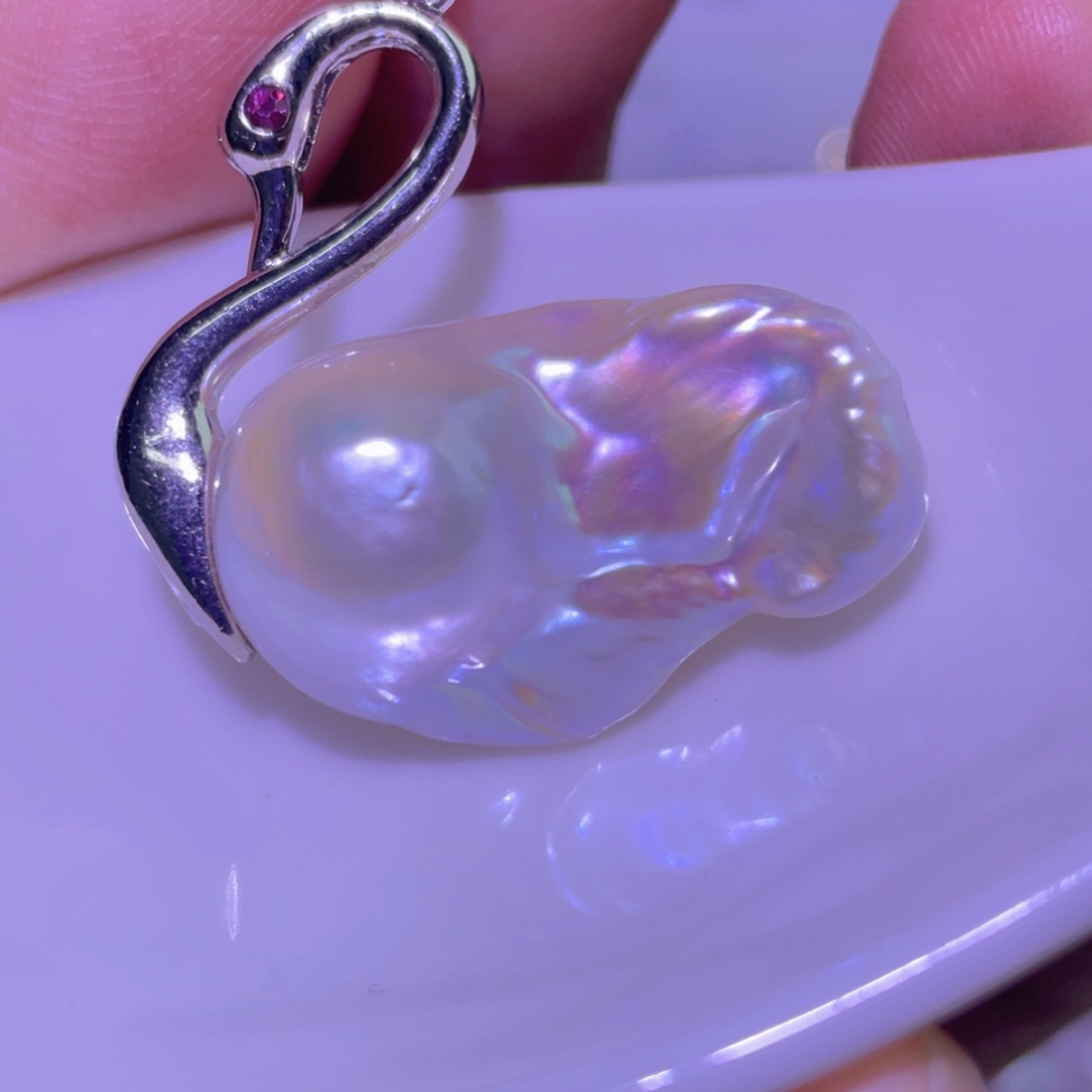 淡水珍珠天然淡水珍珠吊坠未镶嵌