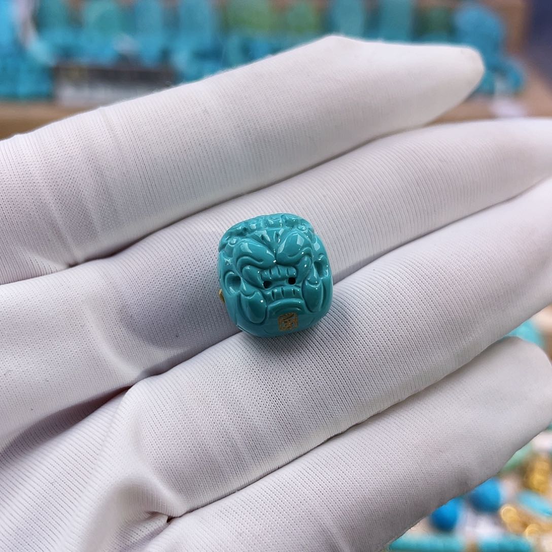 绿松石珠宝奇石未镶嵌