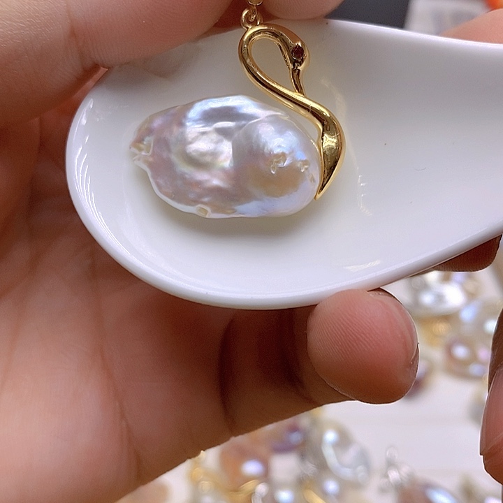 淡水珍珠未镶嵌颈饰129