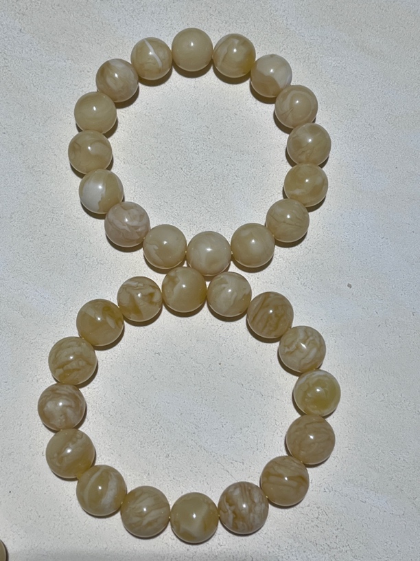 天然俄料蜜蜡手串13mm+多样性发一件