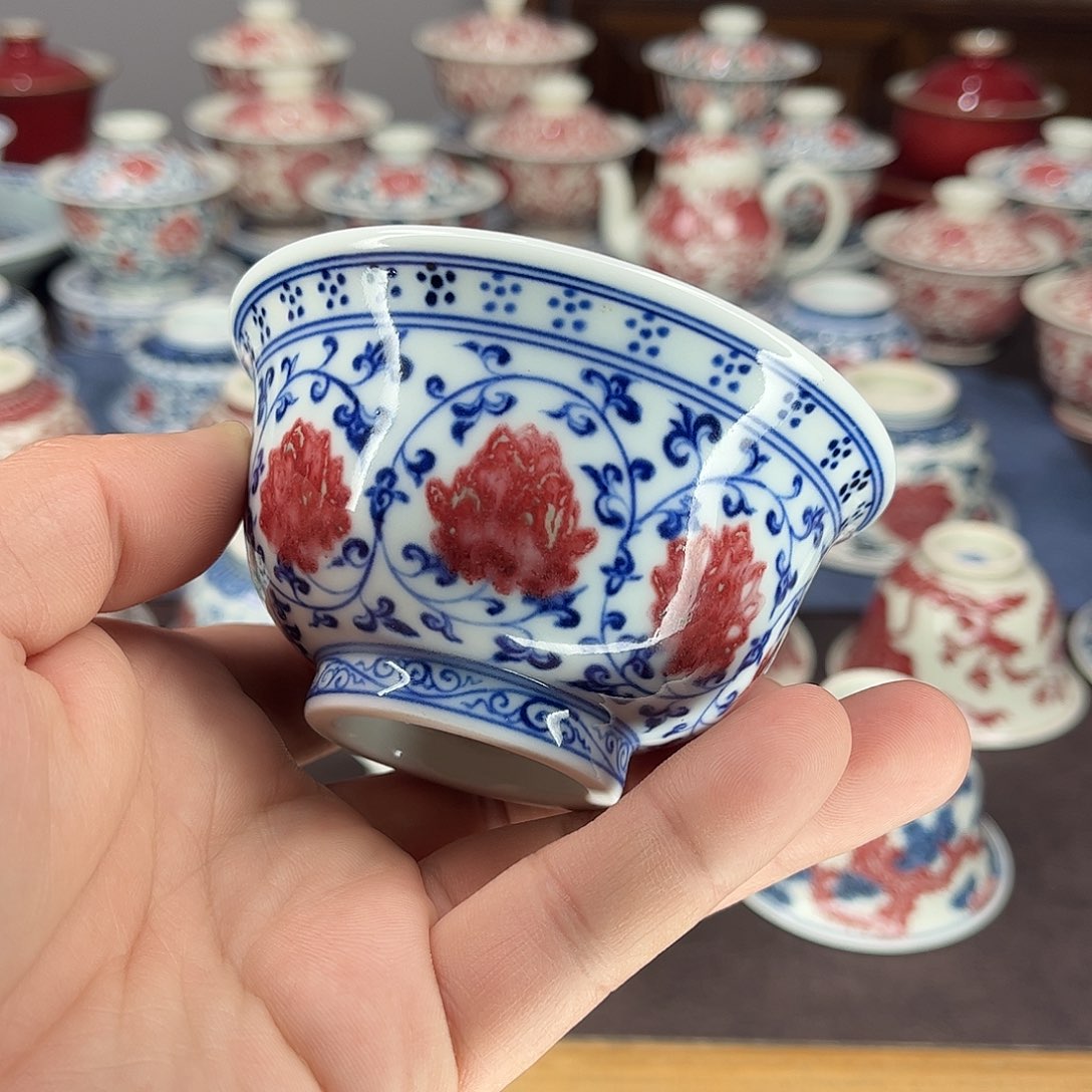 景德镇陶瓷青花釉里红