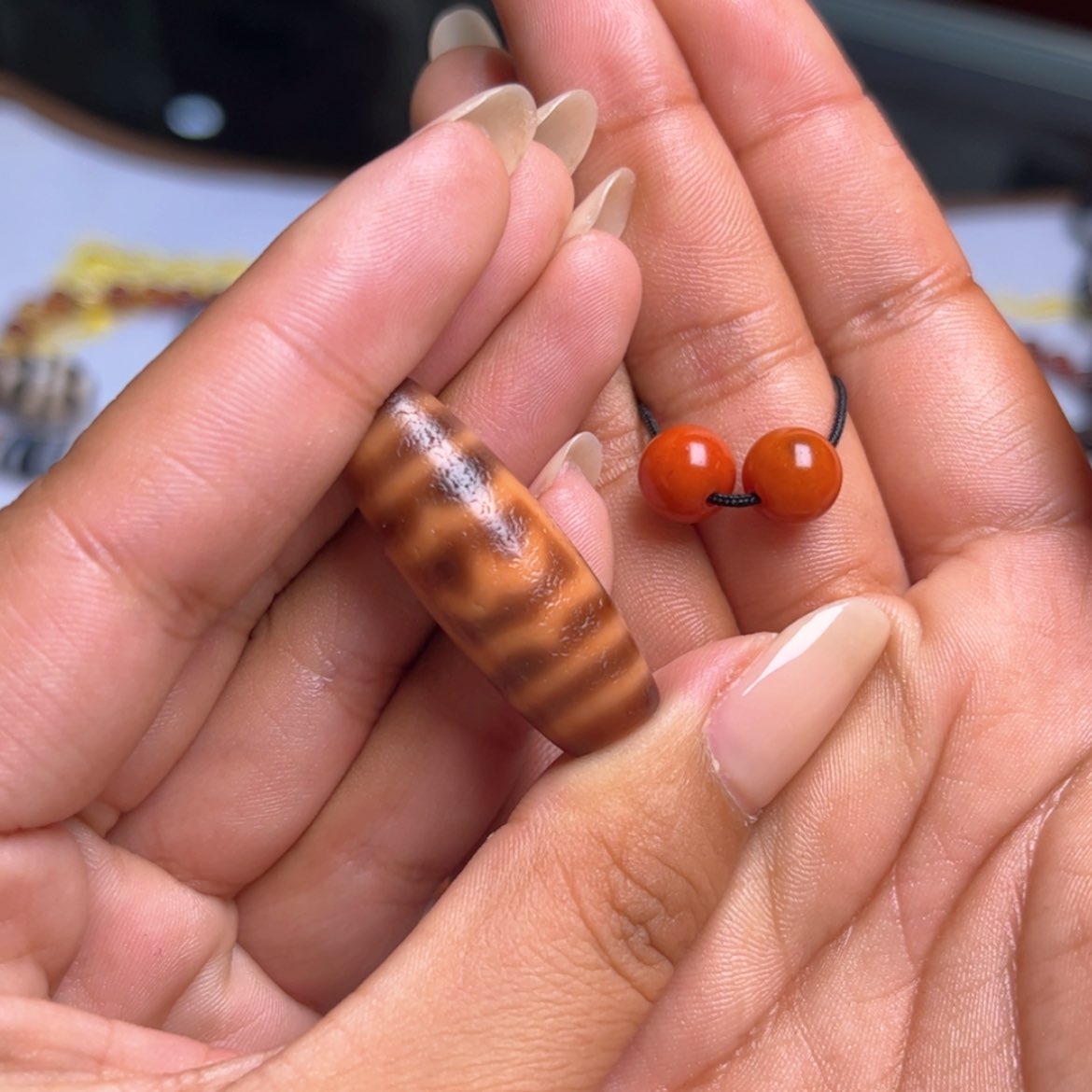 【闪购商品】玛瑙/玉髓珠子 未镶嵌