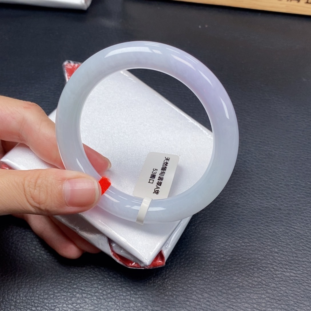 【闪购商品】未镶嵌手镯翡翠53圈口