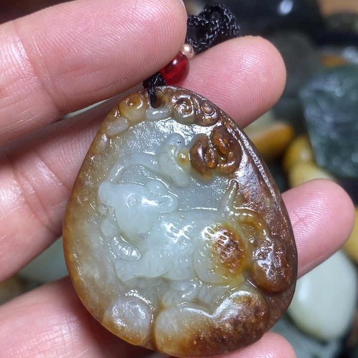 和田玉挂件未镶嵌