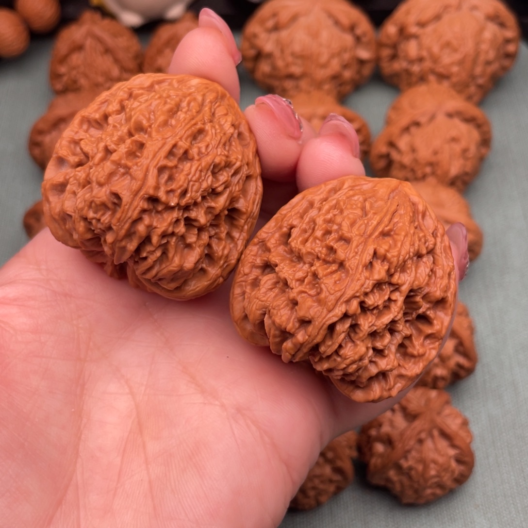 文玩核桃把件高炮南疆石41