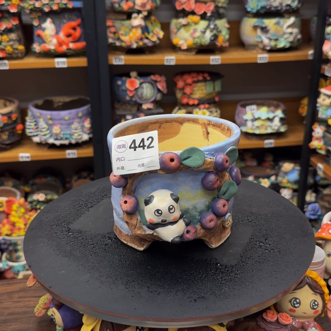 【闪购商品】粗陶手捏