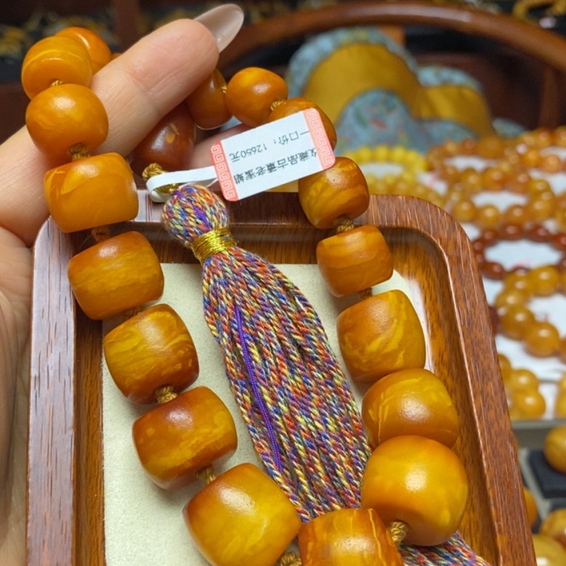 【闪购商品】蜜蜡手链未镶嵌手串