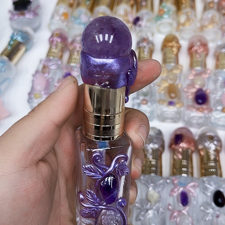 7***)未镶嵌摆件紫晶水晶