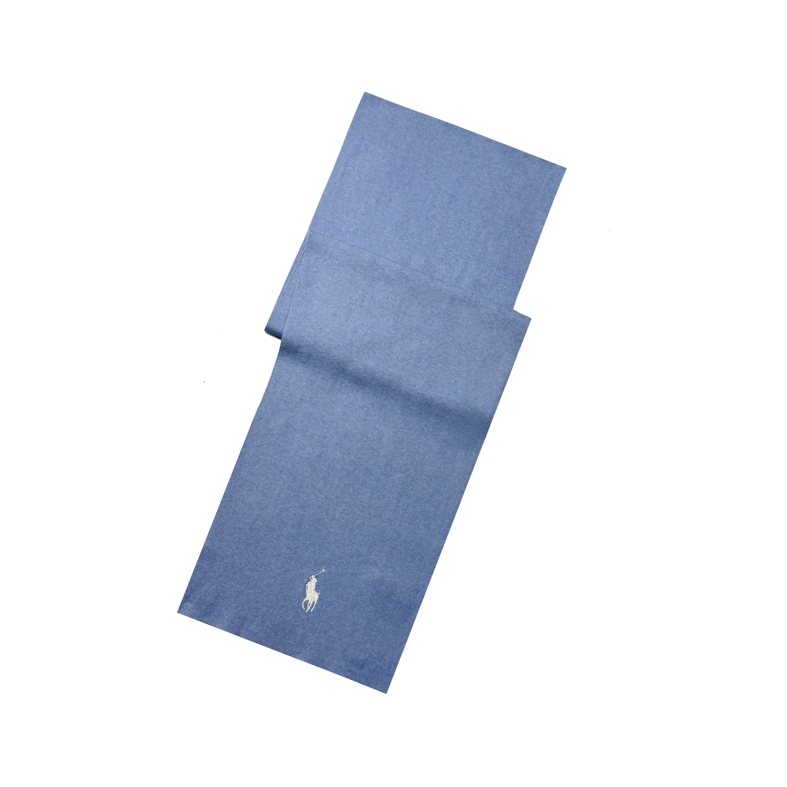 Ralph Lauren/拉夫劳伦刺绣小马图案 绒线围巾 LFLLWJ