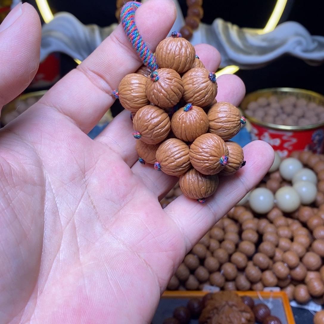 核桃手串/手链葡萄手把