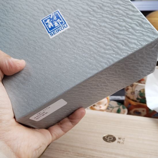 一盒小盘五只。。。。。九谷