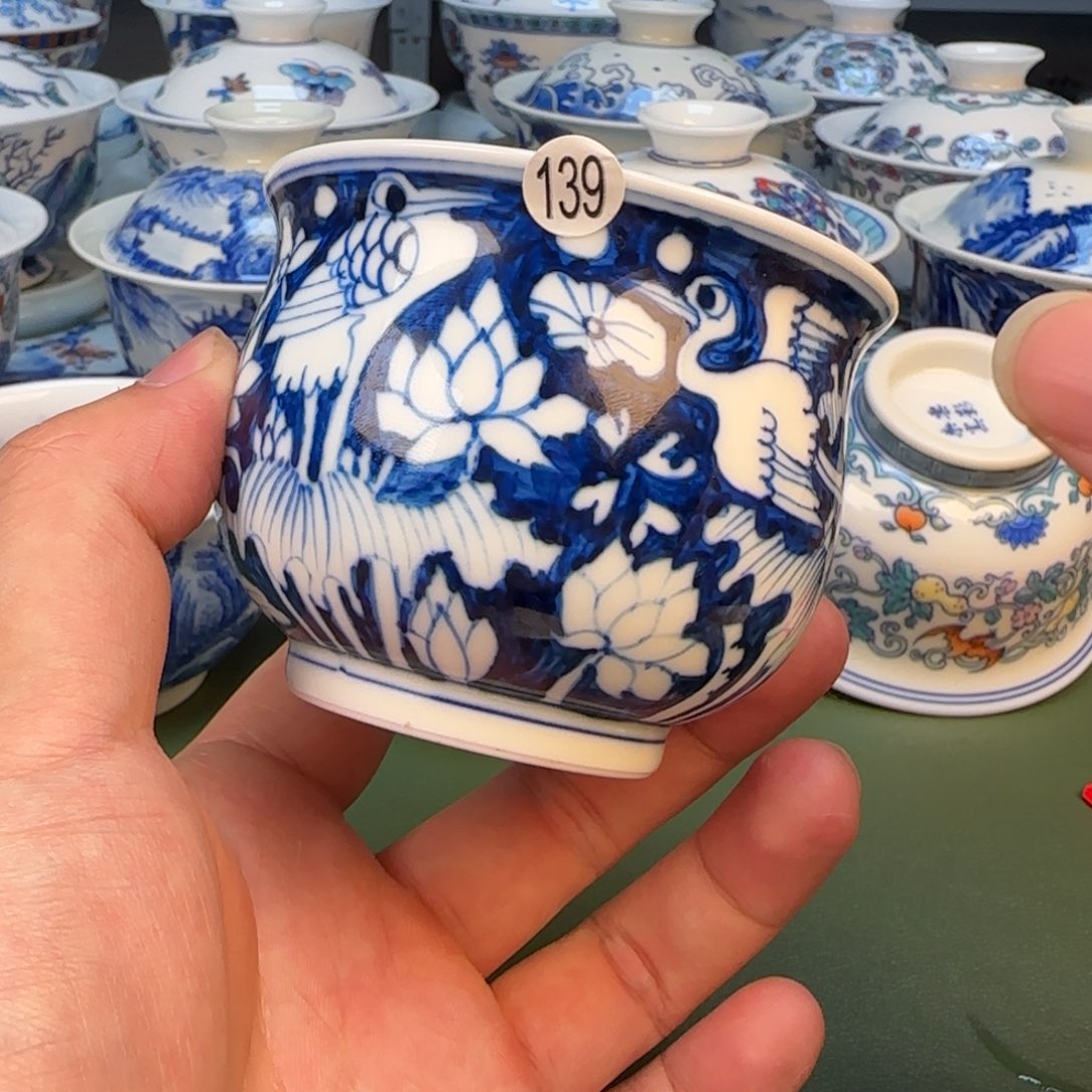 彦祖纯手工手绘茶具139