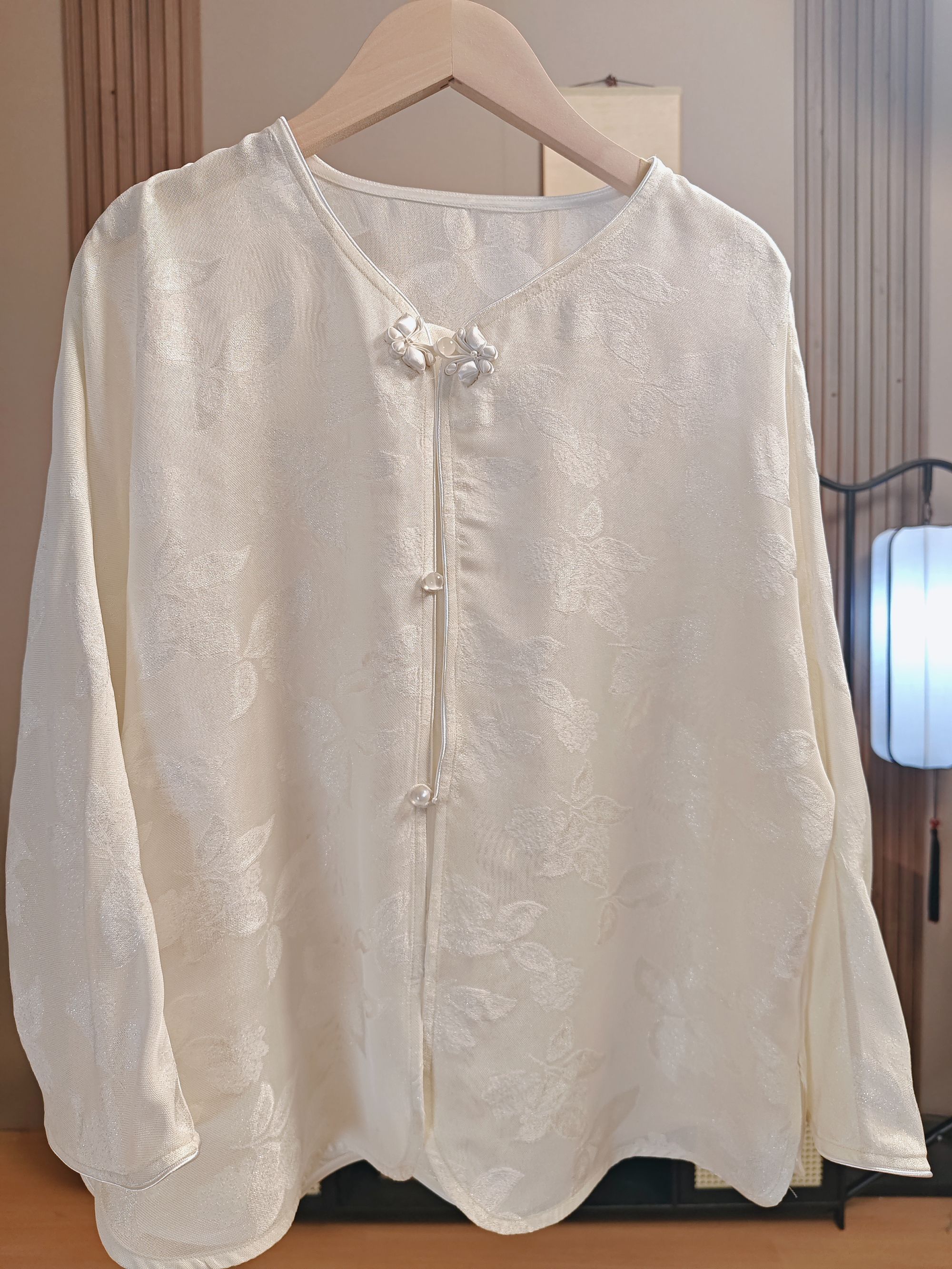 【三经绞萝开衫】薄款新中式防晒夏季女外套对襟古风日常服装上衣