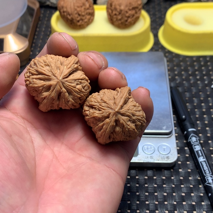 文玩核桃把件s逐鹿村将石