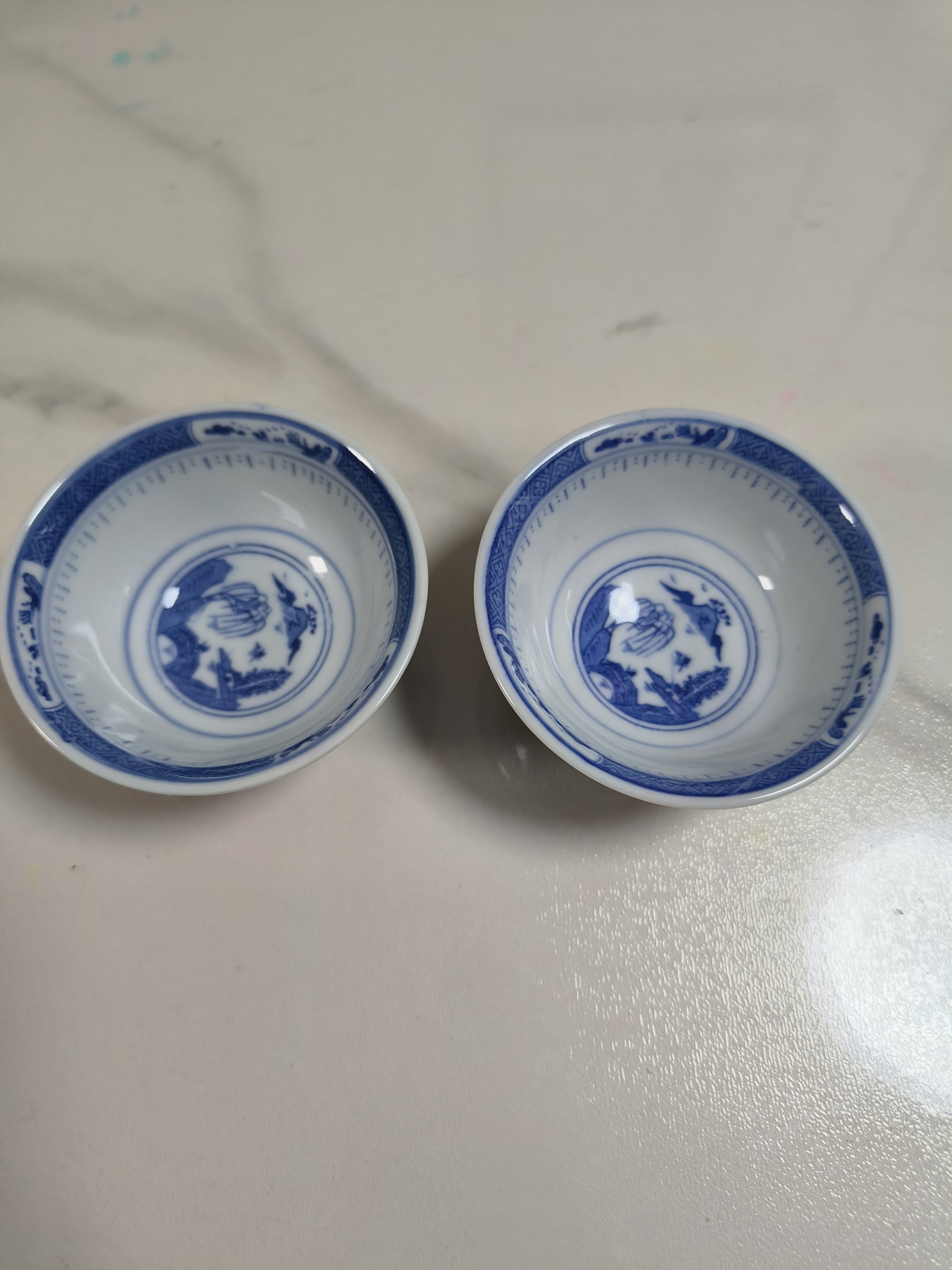 景德镇梧桐茶碗陶瓷