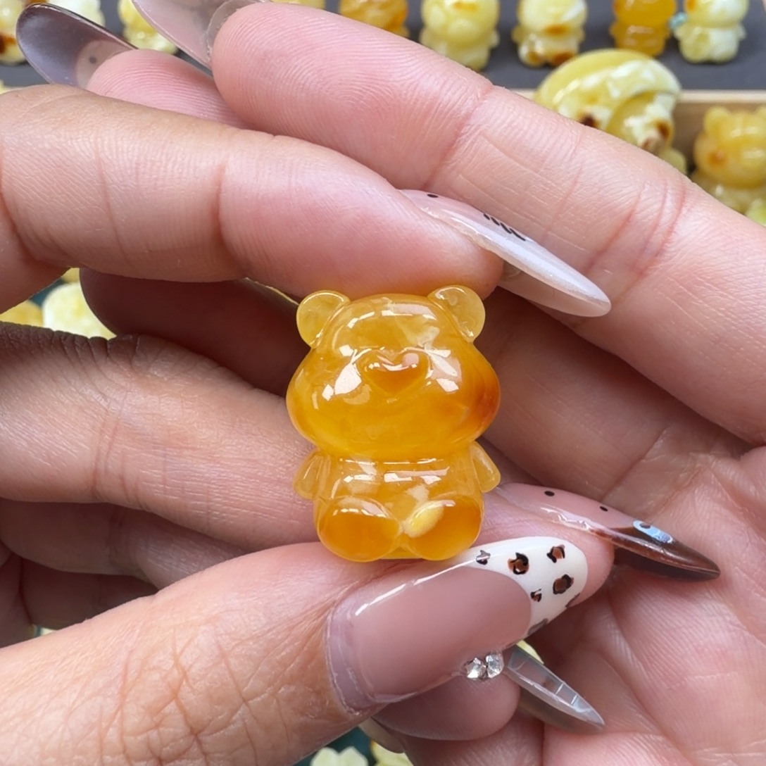 琥珀未镶嵌裸石蜜蜡