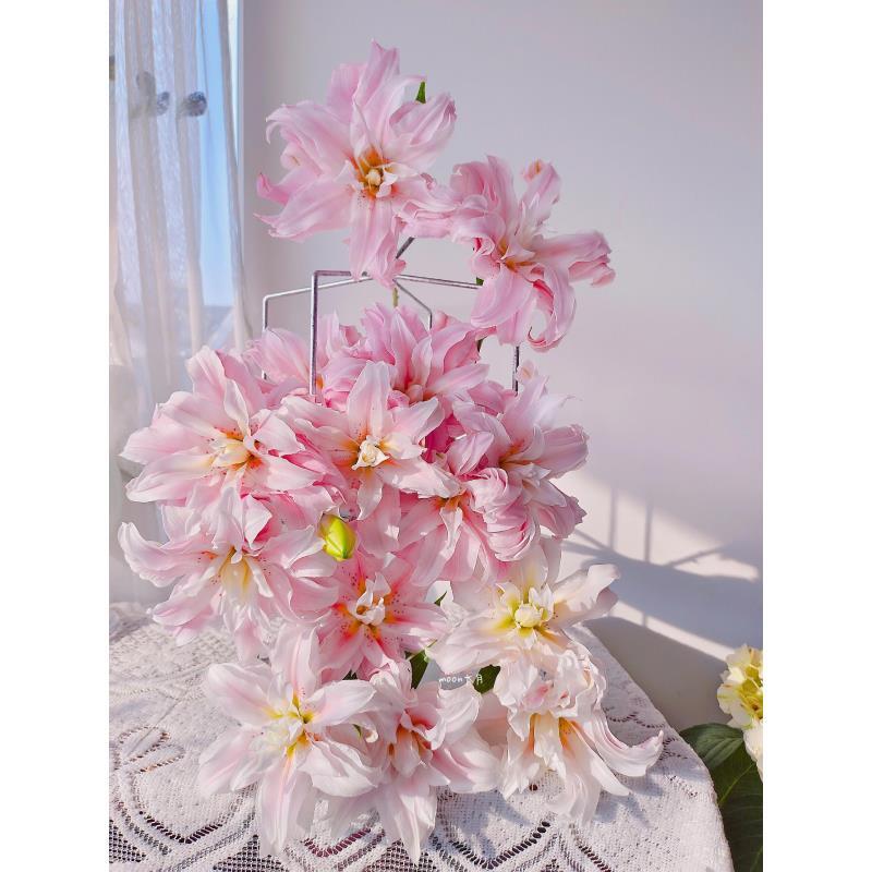 婵之语花咖【 戴安娜重瓣香水百合2头】百合日常办公家庭赠礼探望