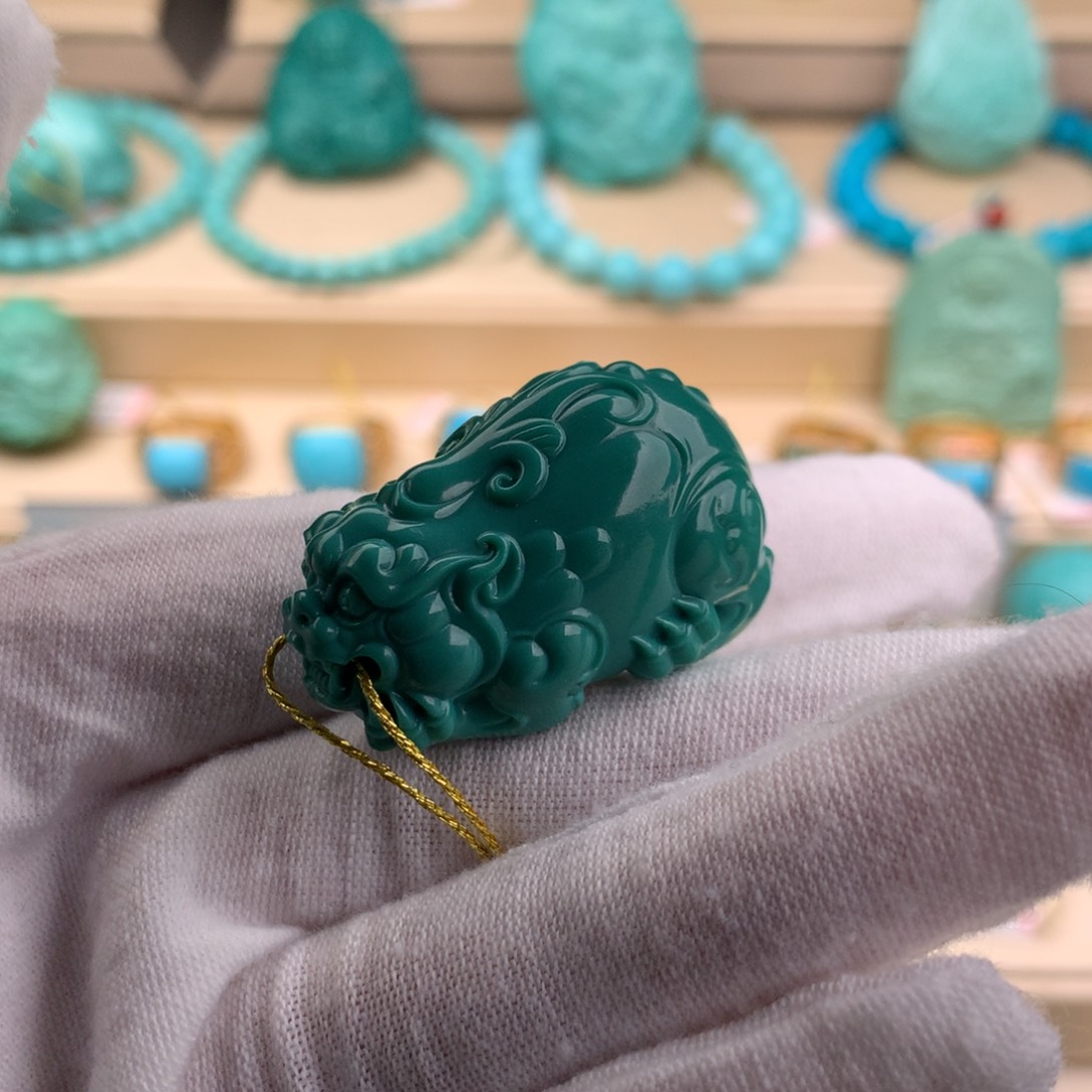 绿松石珠宝奇石未镶嵌