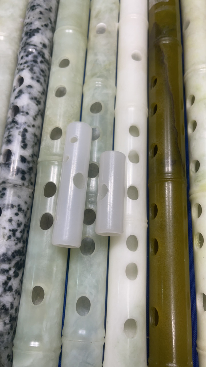 高档玉口笛便携式初学成人横笛专业演奏乐器