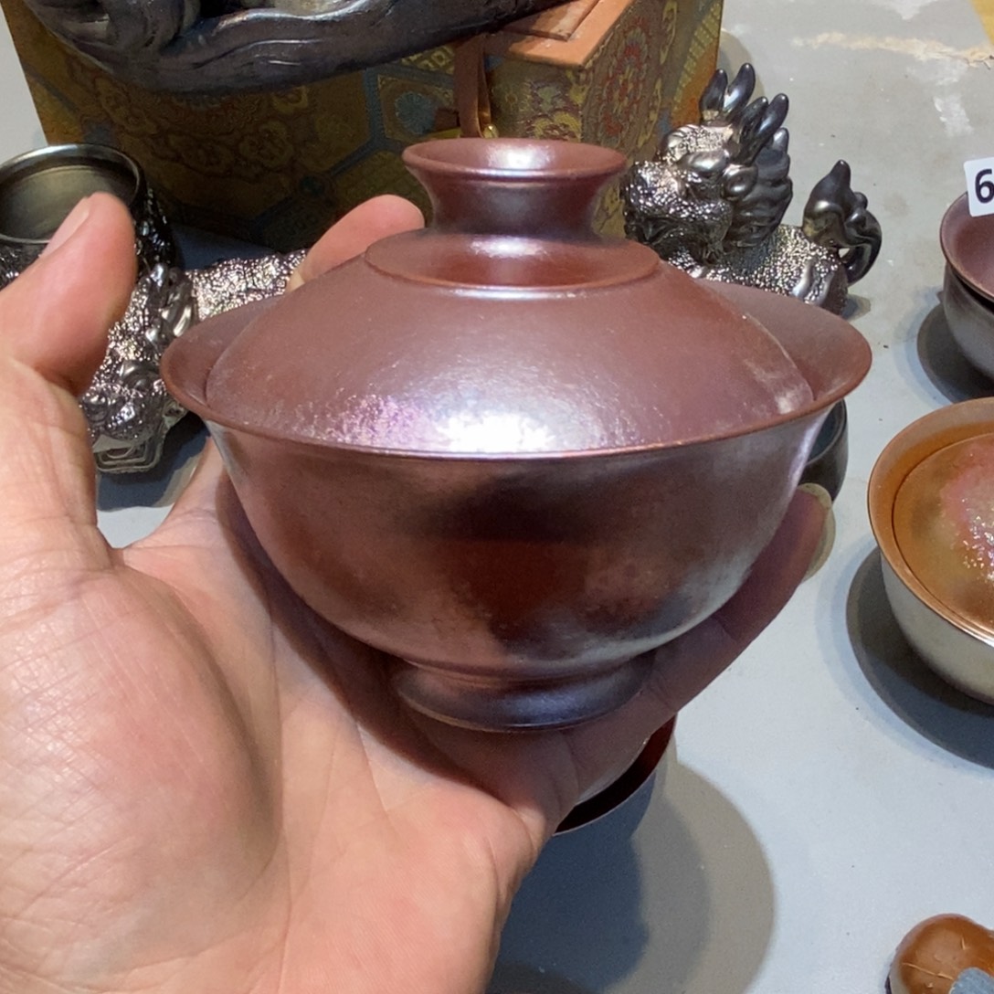 ****鸿柴烧茶具套杯子杯子