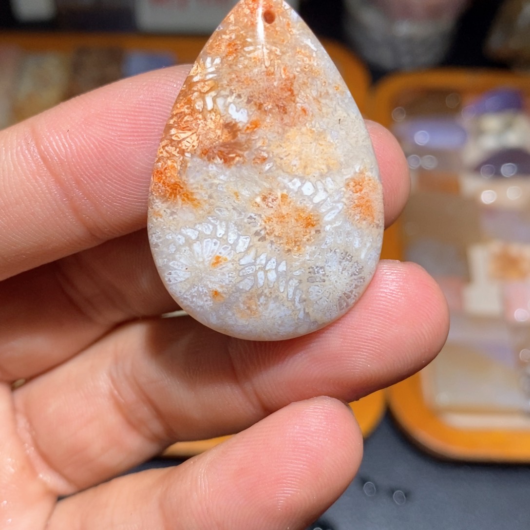 【闪购商品】硅化玉颈饰未镶嵌