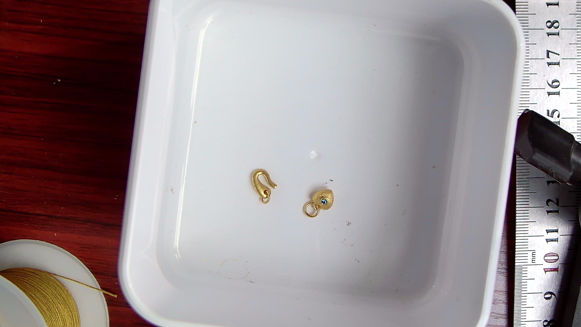 黄金足金小金 豆 