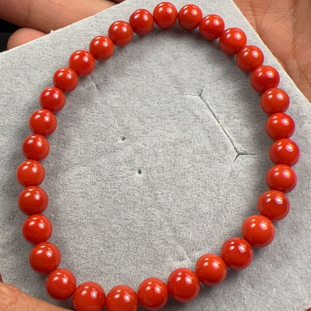 南红玛瑙手串未镶嵌