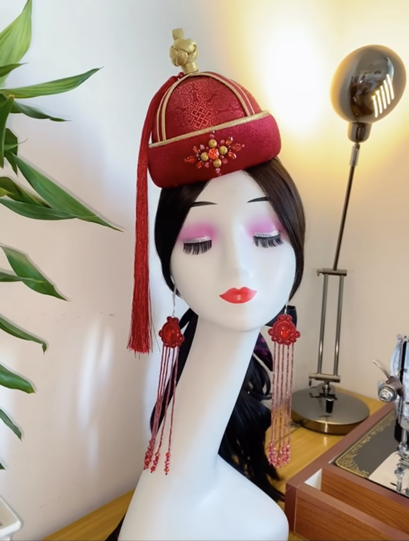 蒙古族陶尔奇克帽子