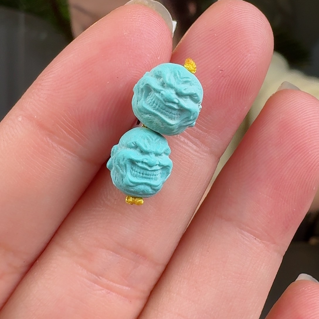 绿松石珠宝奇石未镶嵌