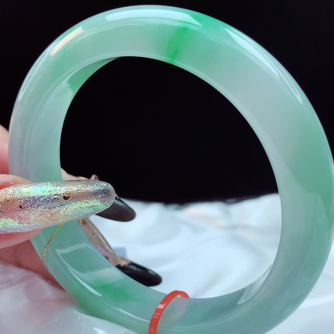 未镶嵌手镯翡翠56圈4832