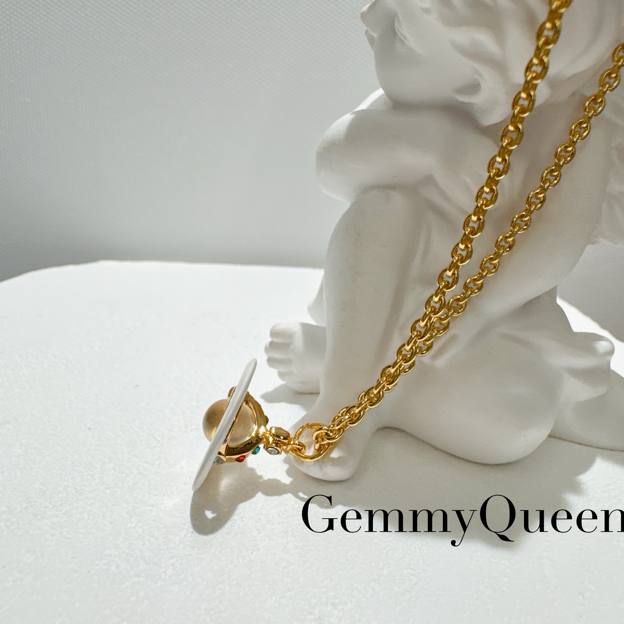 铜合金项链 GemmyQueen高定项链GQ01263
