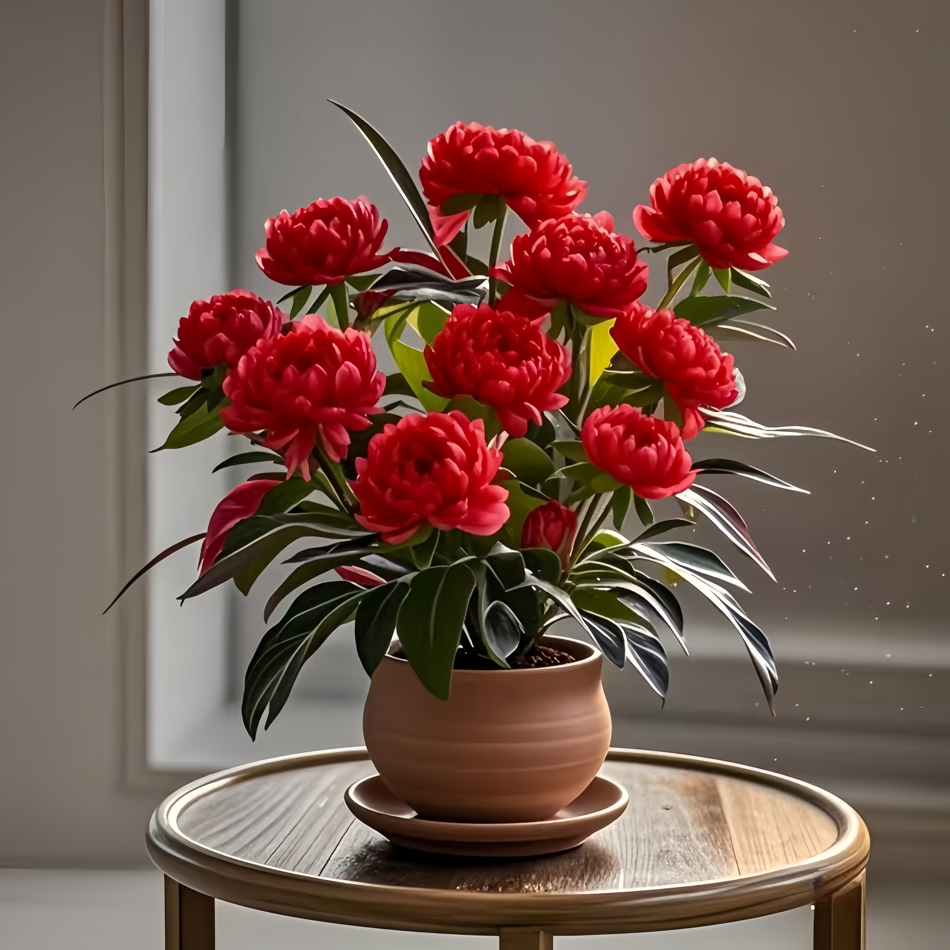 浓香五彩紫竹大花重瓣花卉绿植四季可种植盆栽室外耐寒热易活好养