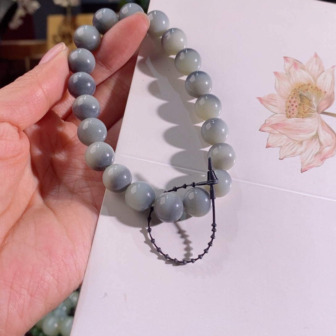 和田玉手串多样性拍一发一未镶嵌