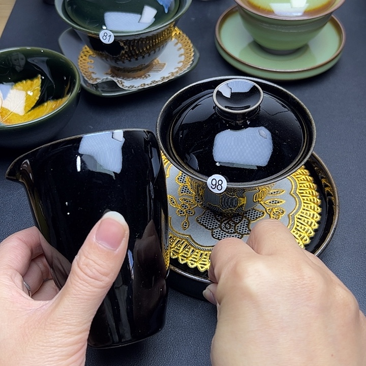 茶盏建窑建盏主人杯