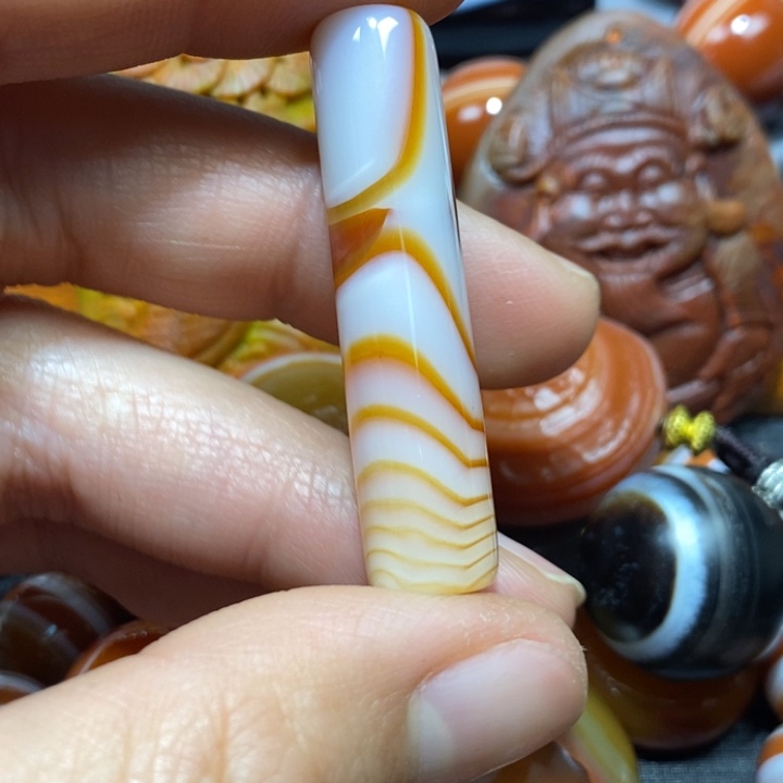 玛瑙/玉髓未镶嵌颈饰