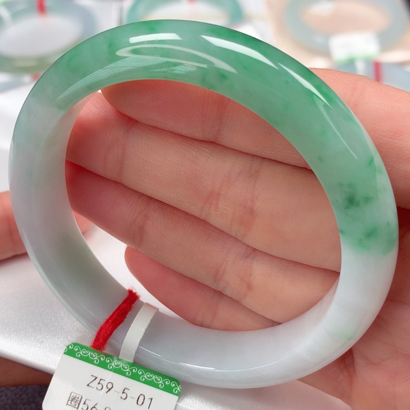 【闪购商品】翡翠手镯未镶嵌天然翡翠手镯