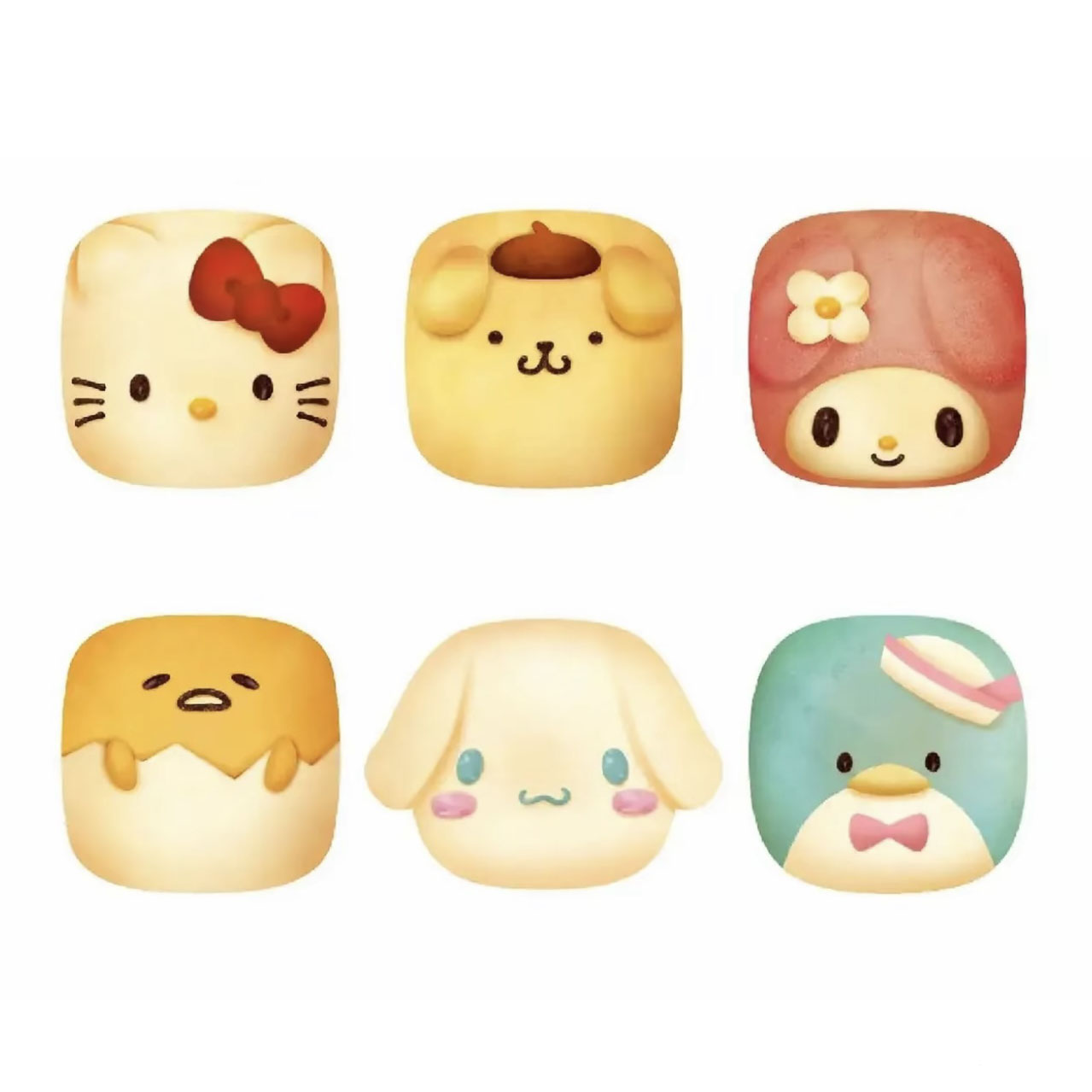 Sanrio 三丽鸥 面包造型捏捏 （直播代拆）