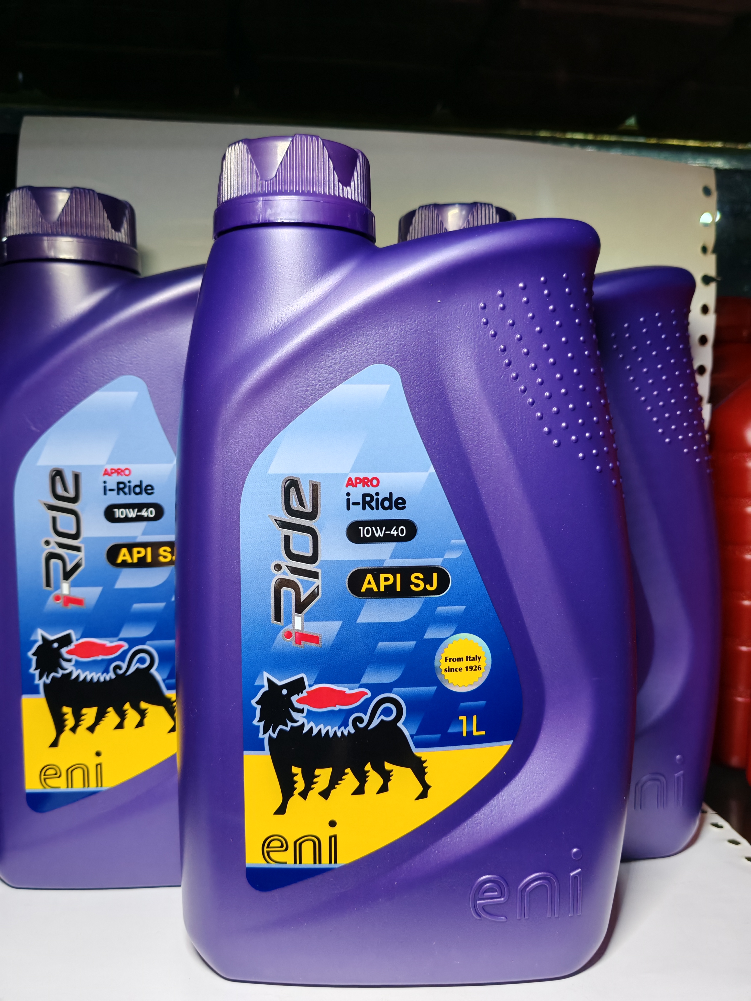 意大利埃尼APRO 10W-40 SJ 一升包装 摩托车发动机机油