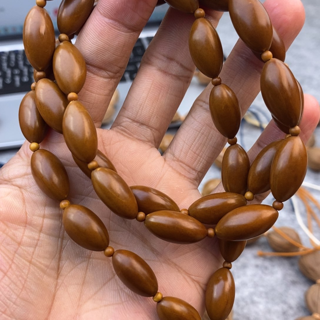 橄榄核手串/手链1.0小尺寸橄榄核脖挂