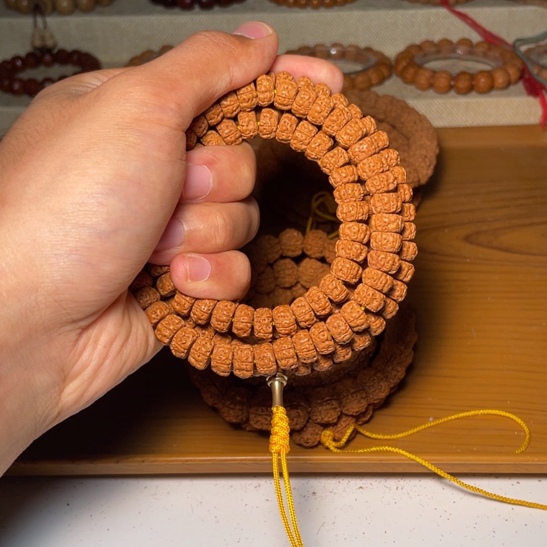 金刚菩提手串人*茗一代盘龙108