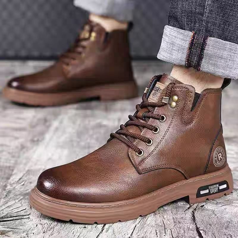 【断码清仓】马丁靴男冬季皮鞋5667