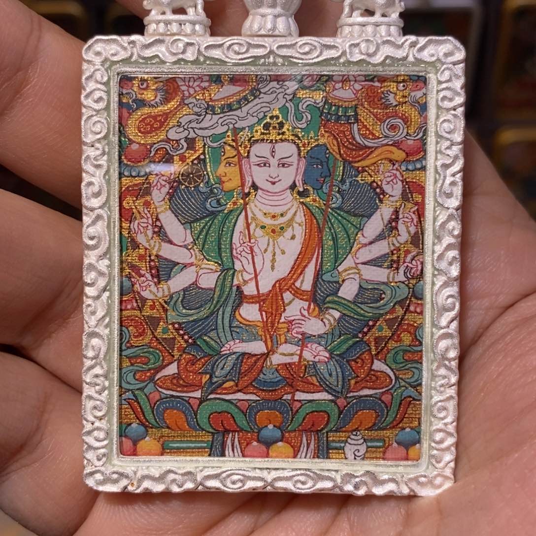 吊坠小*子唐卡唐卡唐卡