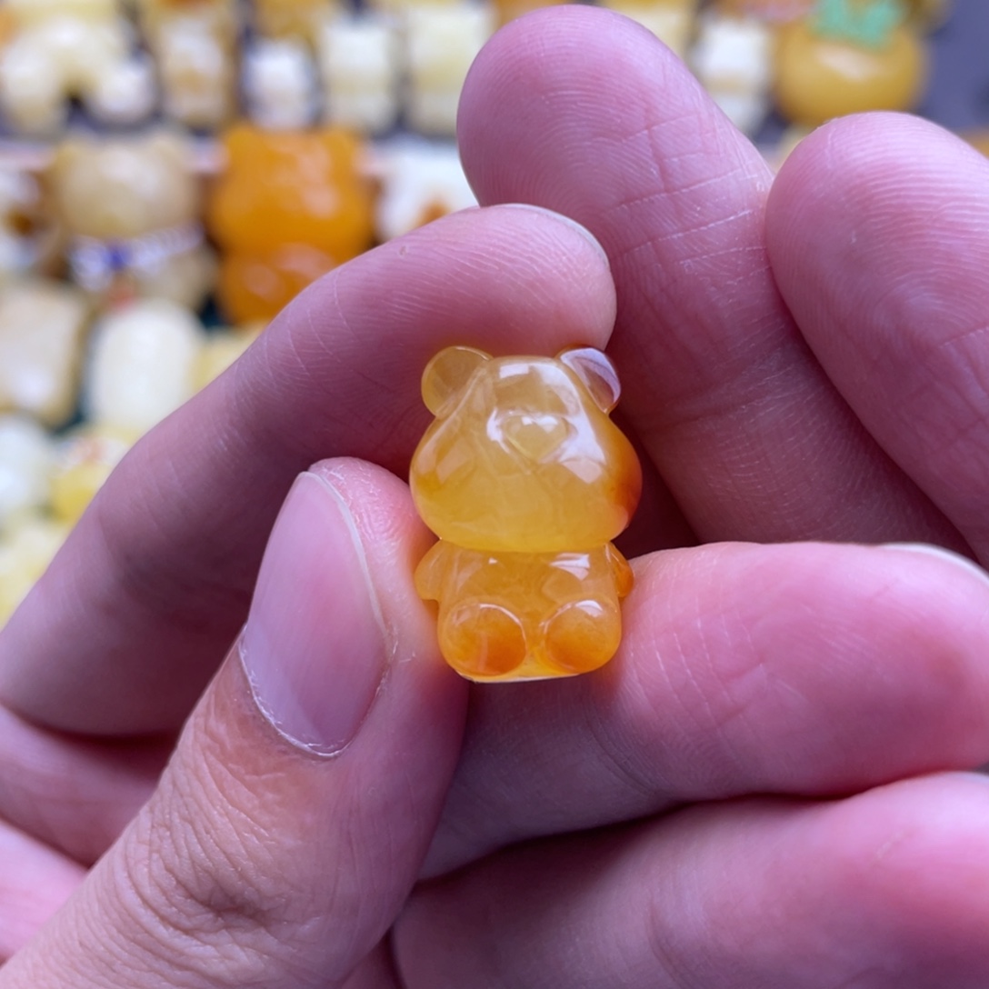 琥珀未镶嵌裸石蜜蜡