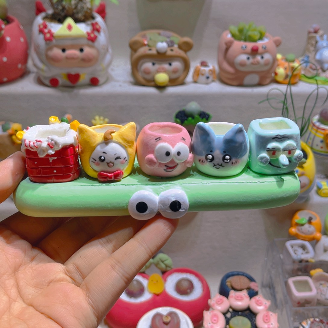 037纯手工制作重工盆盆25一个