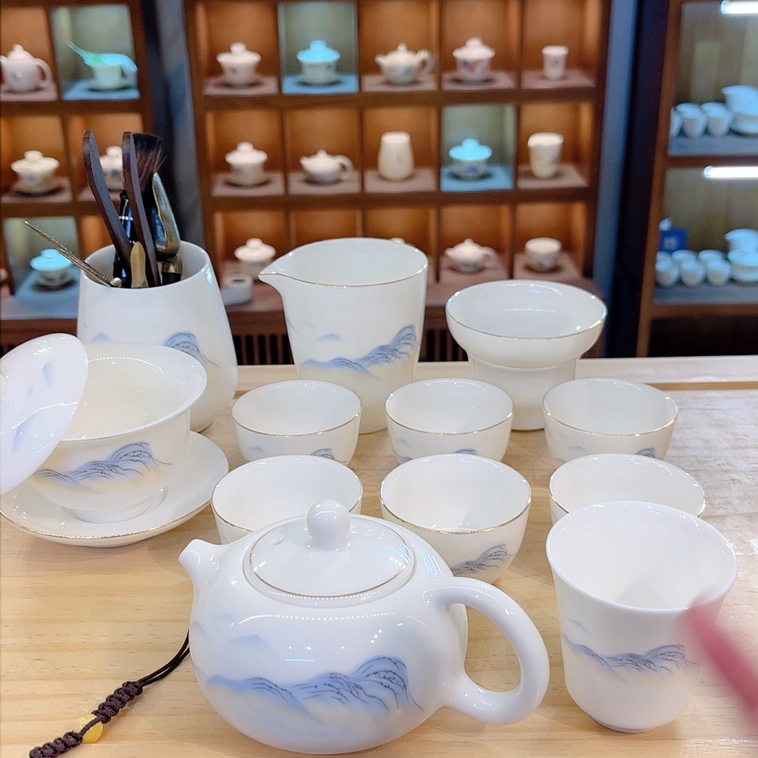 杯羊脂玉瓷羊脂玉瓷