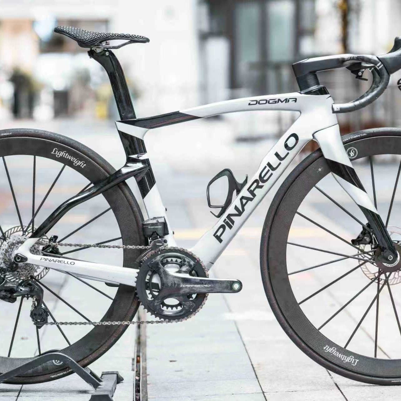 极速银皮娜Dogma F碳纤维公路车465尺码适合163-170左右
