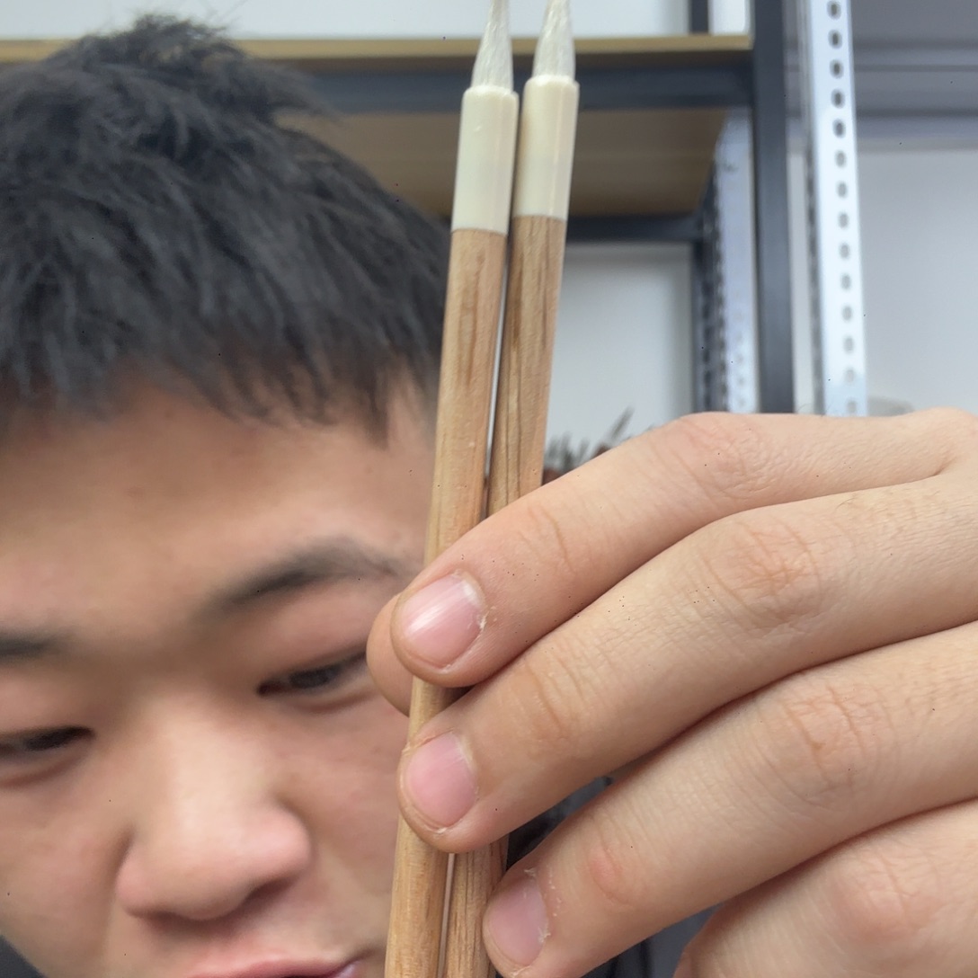 兼豪小楷毛笔高货两支