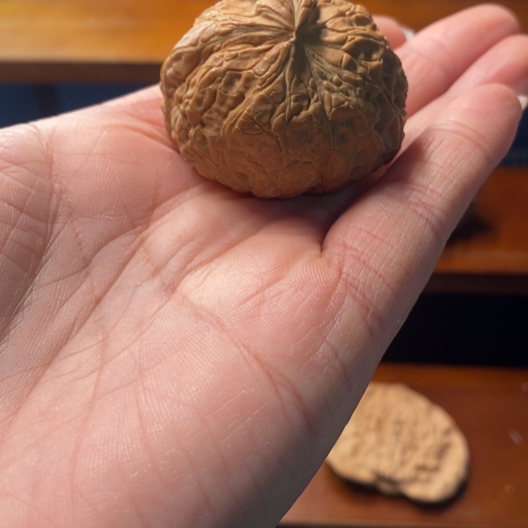 白***李吊坠文玩核桃南瓜