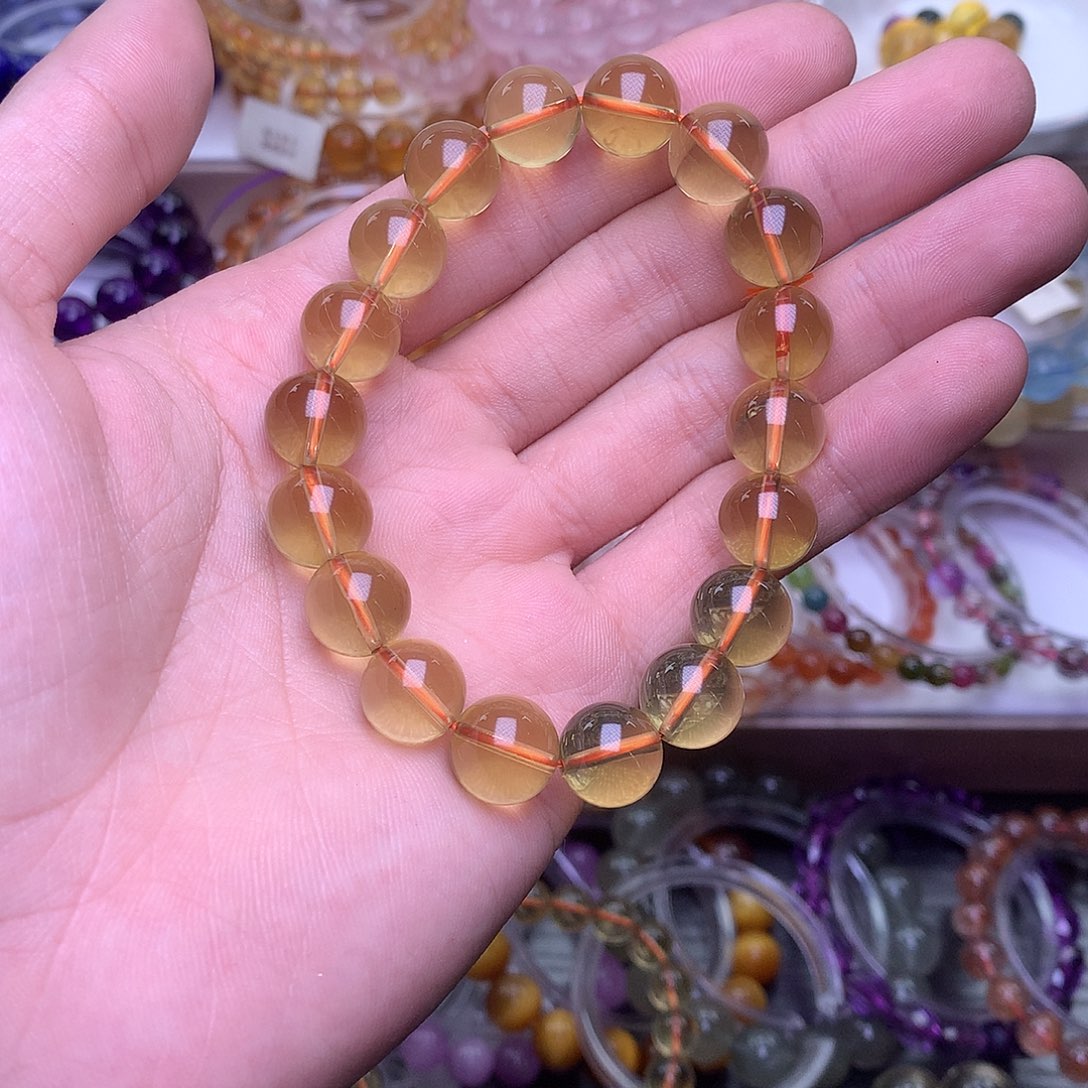保***江手链未镶嵌水晶水晶