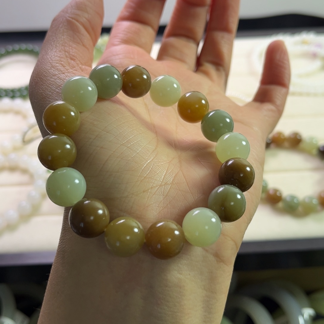 和田玉手链未镶嵌